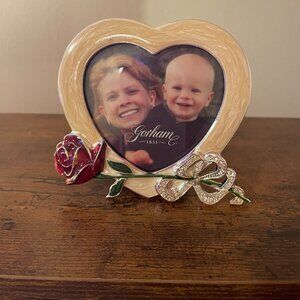 Vintage Heart picture frame  Gorham